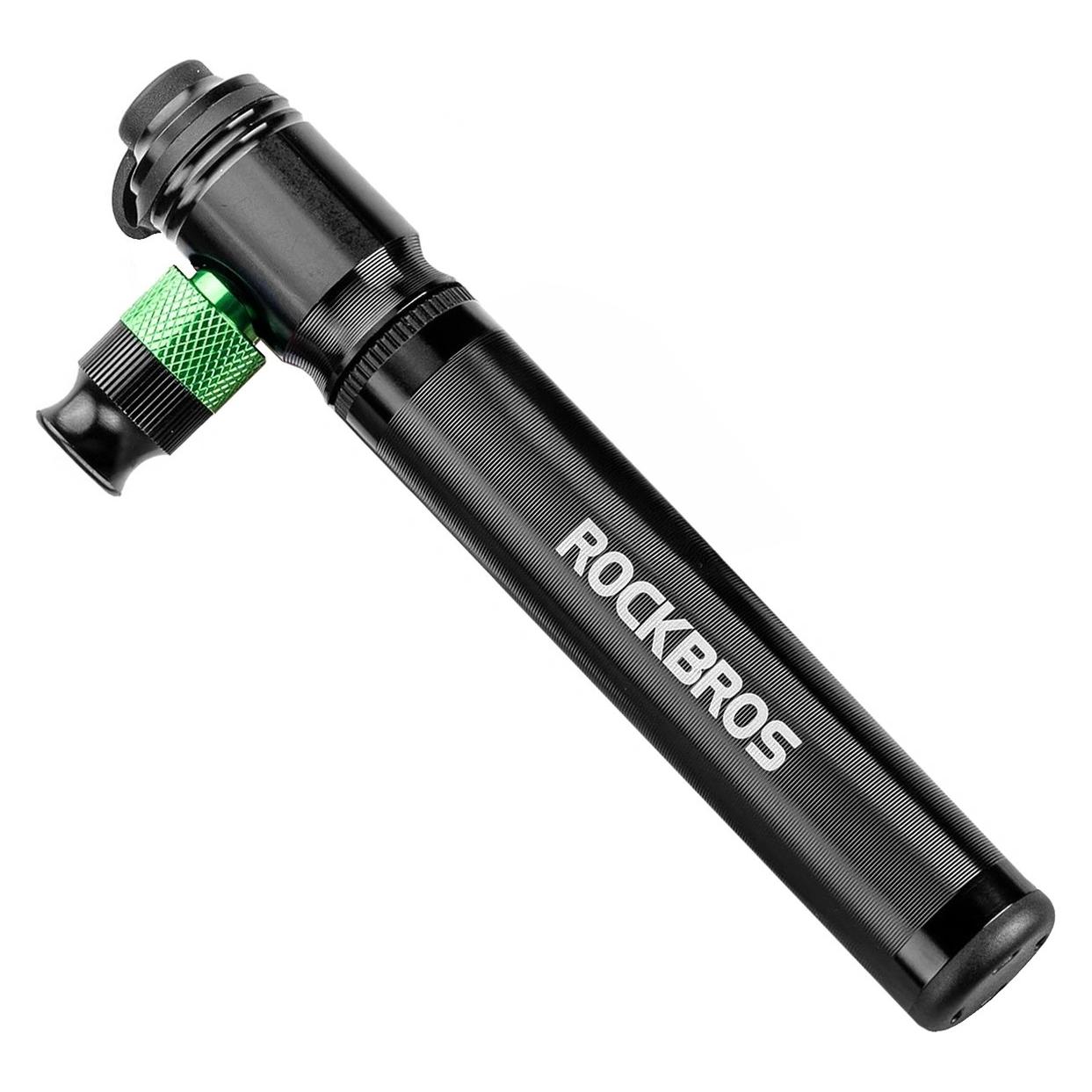 Rockbros HQ-75D-CO2 Manuelle CO2-Pumpe aus Aluminium - Schwarz (5907769391040)