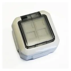 ABB, Steckdose, Datov á z ásuvka OUTDOOR IP54 STP CAT5E 2xRJ45