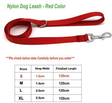 Uplift Treasures Adjustable Nylon Pet Collar For Dogs And Cats leash red s 8.6613.78 In Smaller