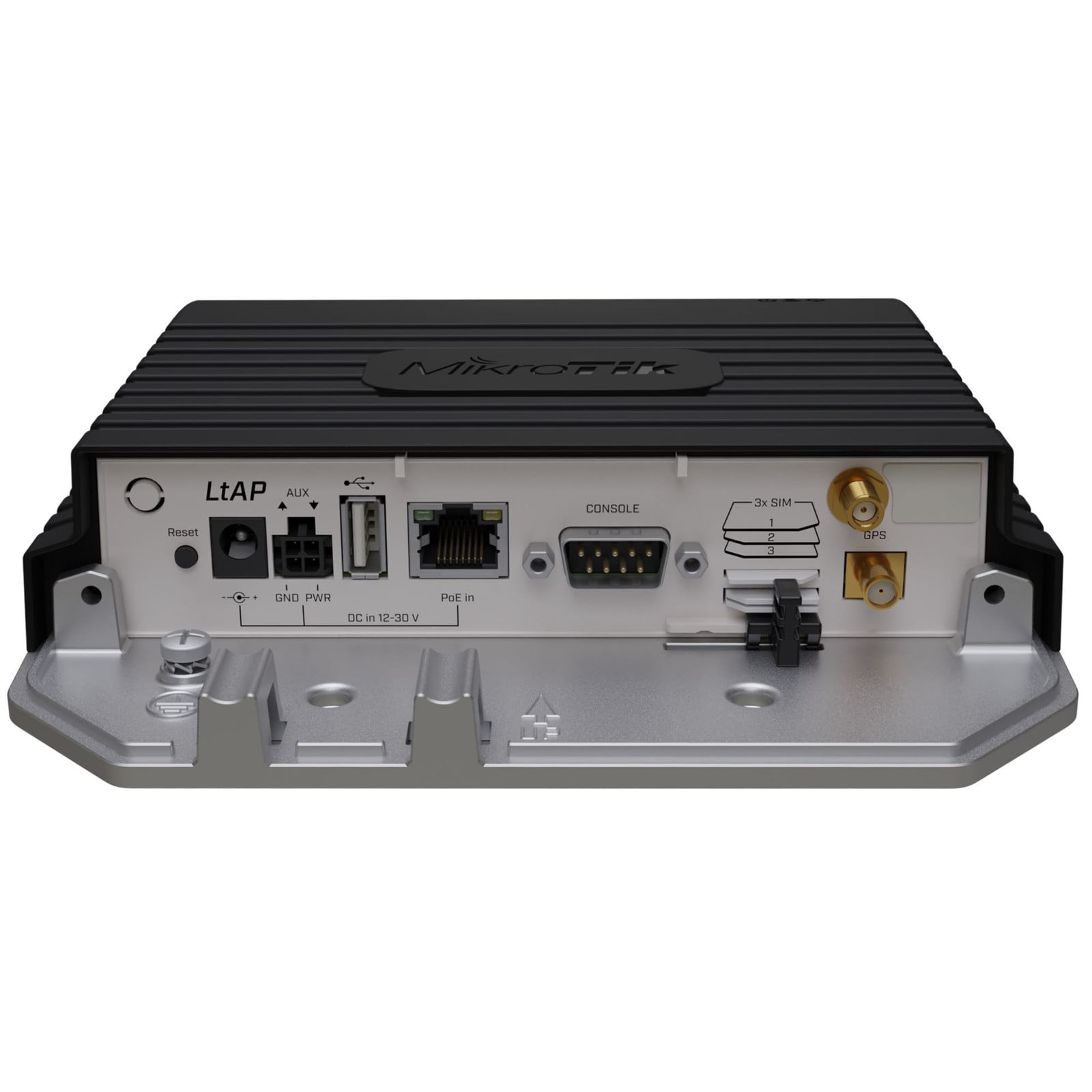 MikroTik LtAP LR8 LTE Router, 300 Mbit/s, zwart, Power over Ethernet (PoE)