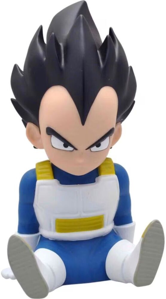Plastoy Figura Hucha Vegeta Sentado Chibi 15 Cm Pvc Dragon Ball Talla Única Niño
