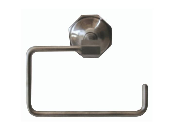 Signature Haken Handtuchhalter Wand Octo - 15/9/12 cm, Silberfarben, Metall, 9x12x15 cm, Badaccessoires, Haken