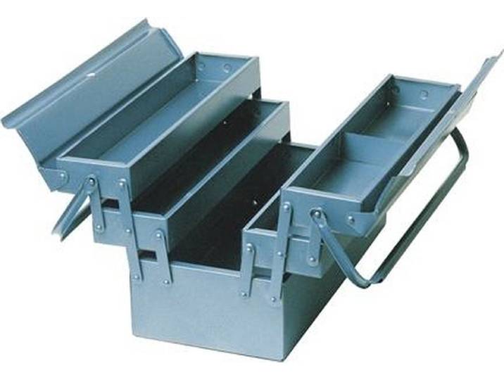 Erro Storage Gereedschapskist 5-delig - Gereedschapskoffer - 1 groot hoofdvak 4 sub-vakken - Blauw