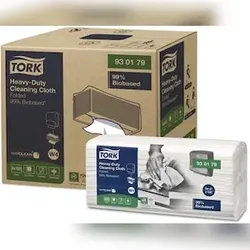 Tork Biobasiertes Hochleistungs-Reinigungstuch, W4, 105 Blatt, 4er-Pack