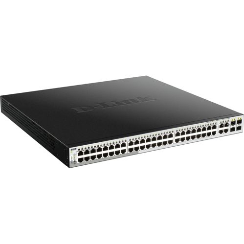 D-Link DGS-1210-52MP/E 52-Port L2 Smart Managed 48x PoE Gb Sw