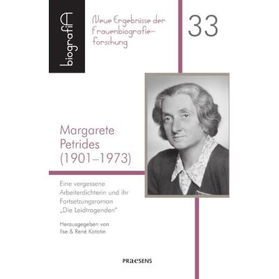 Margarete Petrides (1901–1973), Taschenbuch von , Praesens Verlag, 978-3-7069-1320-1