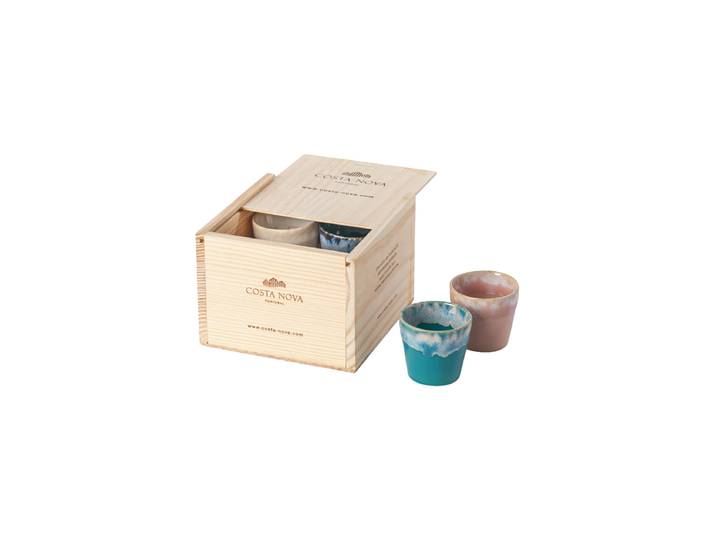 8-teiliges Grespresso Geschenk-Set „Espresso“ Multicolor Costa Nova