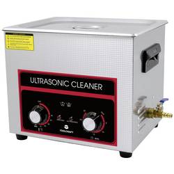 TOOLCRAFT USC-1000 Ultraschallreiniger Werkstatt, Schmuck, Bürobedarf 440 W 10 l mit Heizung, mit Reinigungskorb TO-8705307