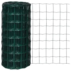 vidaXL Gartenzaun Maschendraht Gitterzaun Schweißgitter 25x0,8m