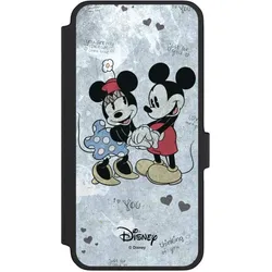 Nivocase Klapphülle für Samsung Galaxy A56 5G Handyhülle aus Kunst Leder NIVOflip schwarz Disney Vintage (Samsung Galaxy A56 5G), Smartphone Hülle, Schwarz