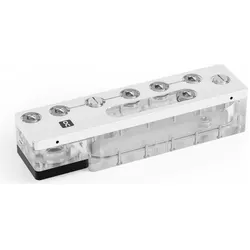 Alphacool Apex Distro Plate North XL D5/DDC White (14671), Wasserkühlung Komponenten Zubehör, Weiss