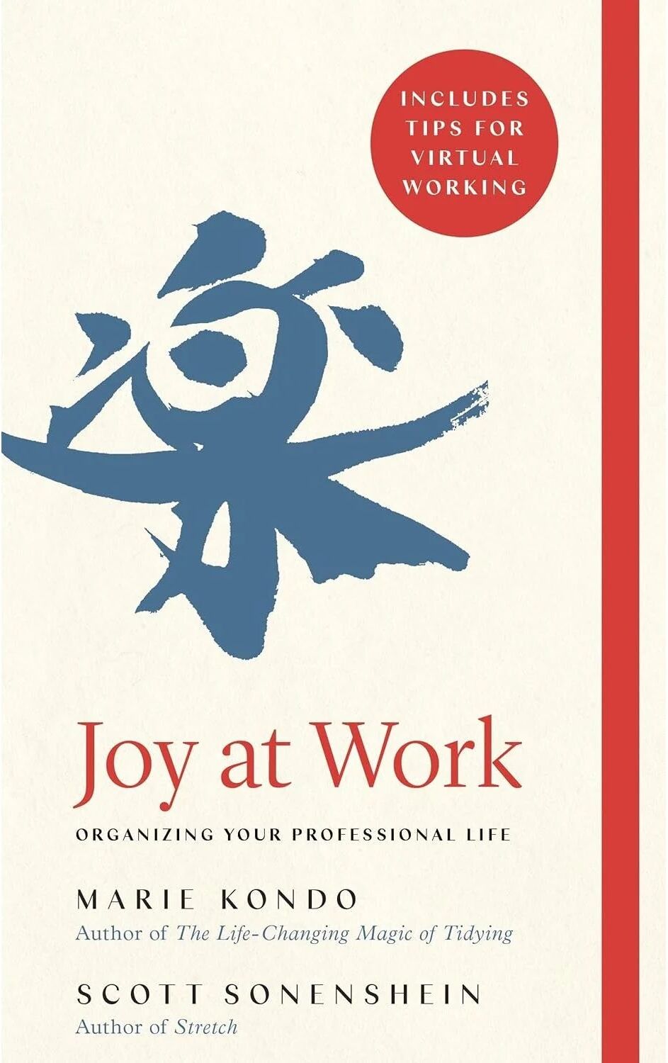 Pan Macmillan Joy at Work by Marie Kondo & Scott Sonenshein - Paperback - Non Fiction Self-Help - Organize Your Desk, Inbox & Career
