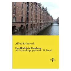 Das Bildnis in Hamburg, Fachbücher von Alfred Lichtwark