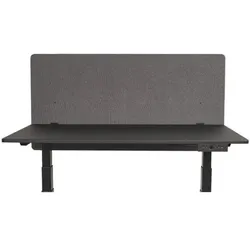 Luxor Akustik-Trennwand »Luxor« hintere Trennwand 160 cm grau, 160x60x2 cm