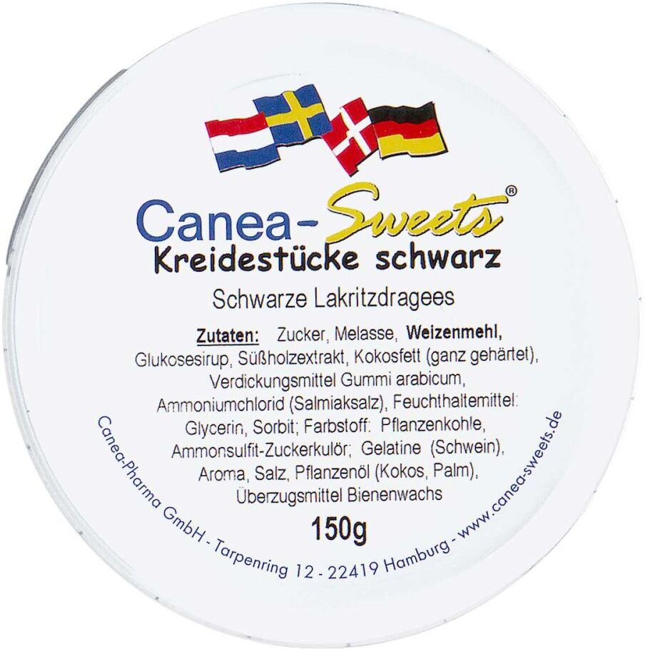 Kreidestücke Schwarz 150g