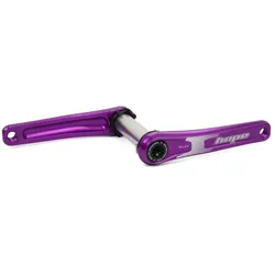 HOPE Kurbel EVO Crankset 68/73 mm lila 165 mm