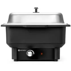 Hendi Chafing Dish 220-240W Tellano mit 9 Liter und analog aus Edelstahl und PP