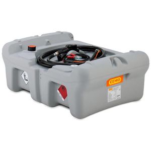 CEMO Tankanlage 11248, DT-Mobil Easy Pickup, mobil, 210 Liter, mit 12V E-Pumpe und Zapfpistole, Diesel