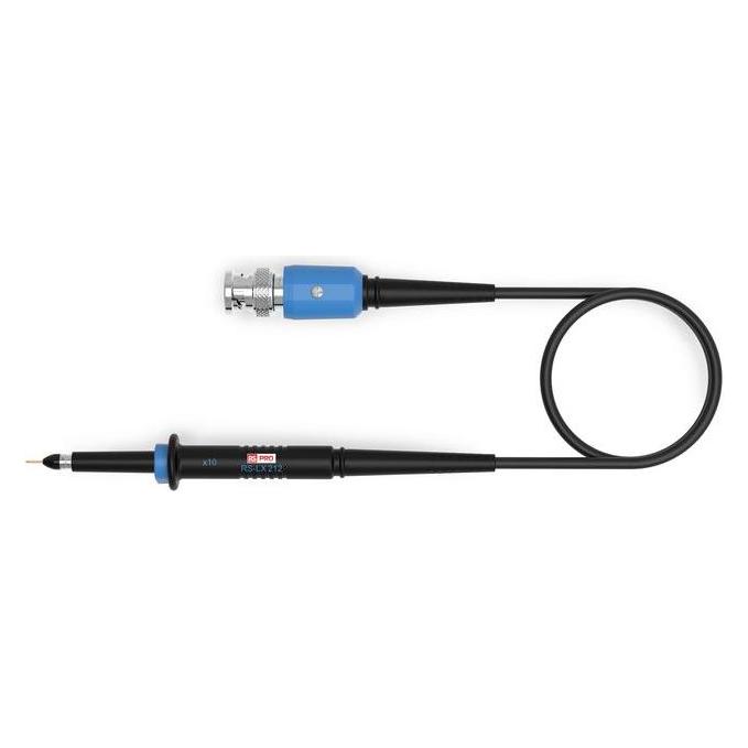RS PRO RS-LX 212 Oscilloscope Probe, Voltage Type, 150MHz, 10:1, BNC Connector (162586)