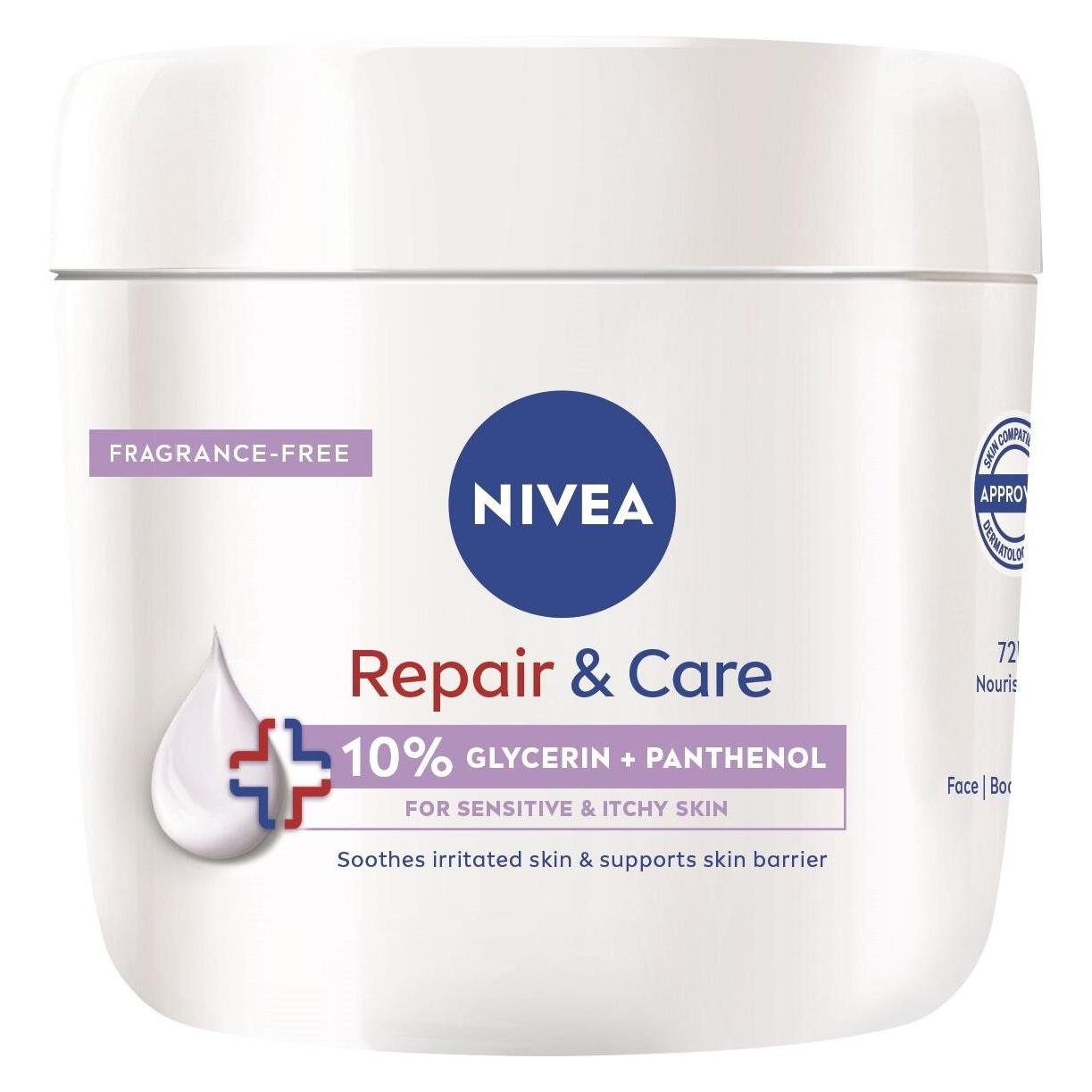 Nivea Moisturizing body cream for sensitive skin Repair & Care 400 ml (Körpercreme, 400 ml) (988785147)