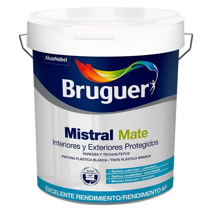 Bruguer Künstlerfarbe Weiss Matt (4000 ml) (45293315)