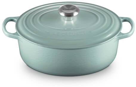 Le Creuset Signature Sea Salt Cast Iron 27cm Oval Casserole