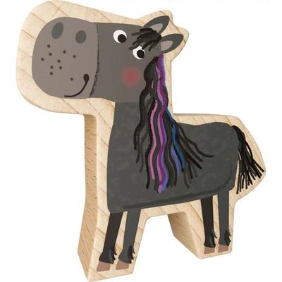 Pferd Mika, schwarz