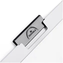 Durable, Mappe, Duraclip 30 Präsentations-Mappe PVC Burgund (A4, 1x)