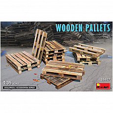 MiniArt - Wooden Pallets - 1:35 - 12 Paletten 311193