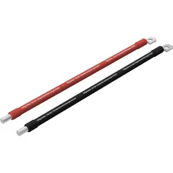 Offgridtec® 2m Batteriekabel 16mm2 M8 Terminal zu Schraubklemmenanschluss