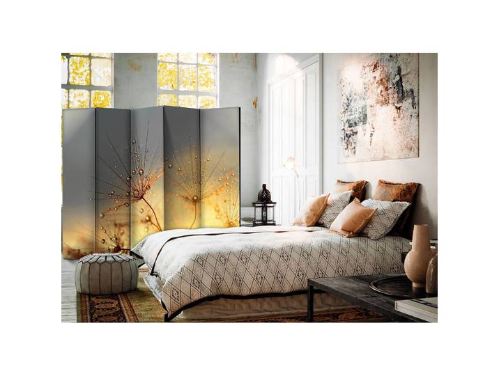 Paravent Summer Solstice Polaire Jaune 225 x 172 x 3cm