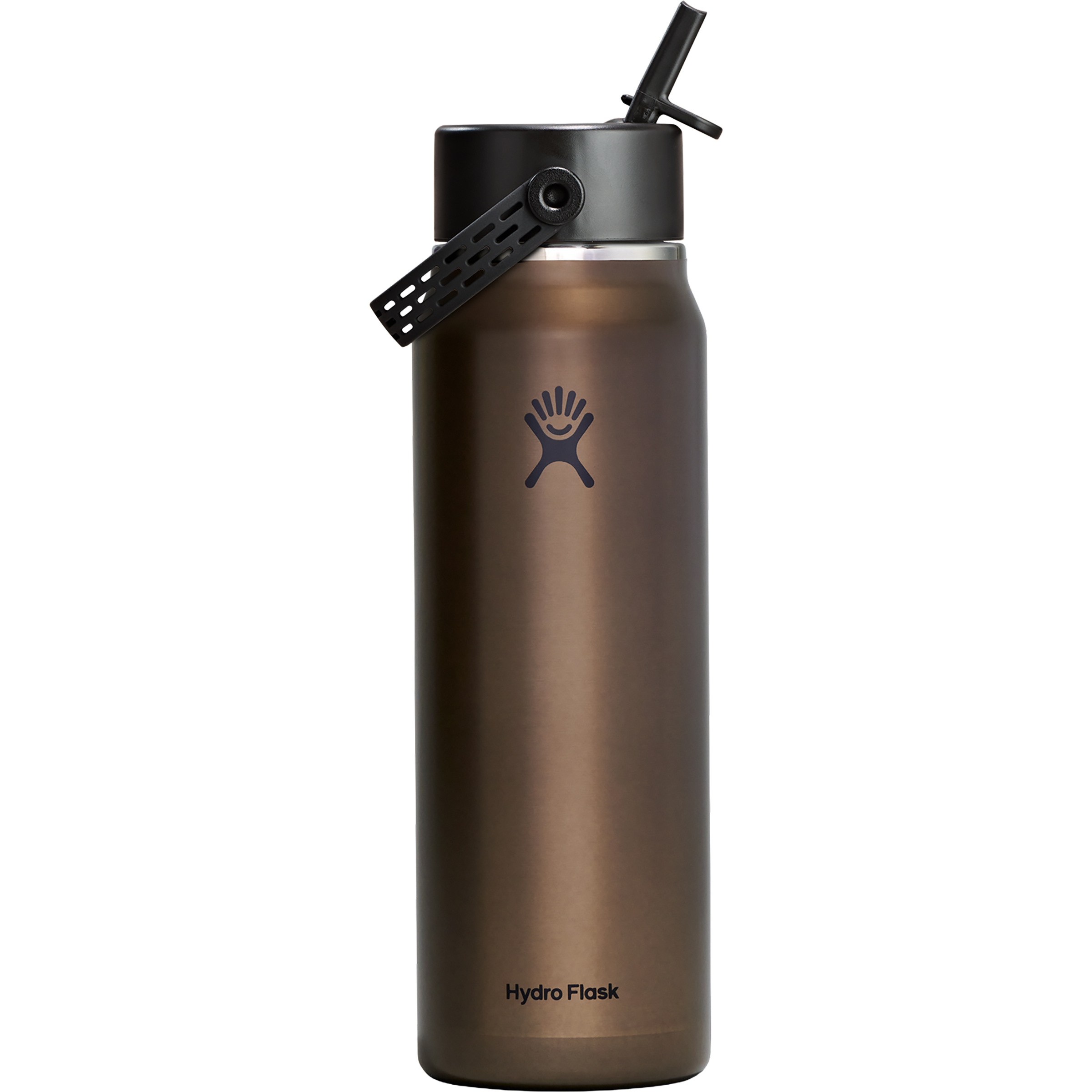 Hydro Flask 32oz Lightweight Wide Flex Straw Isolierflasche Isolierflaschen braun Größe 0.946L Camping