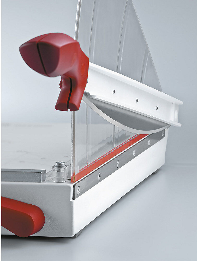 Schneidemaschine, Schnittlänge 350 mm, Pressung automatisch, mit EASY-LIFT, Schnittleistung 25 Blatt, ohne Untergestell IDEAL