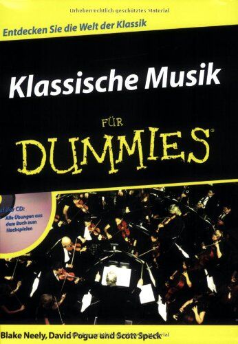 David Pogue - Klassische Musik für Dummies - Preis vom 09.10.2026 07:28:09 h