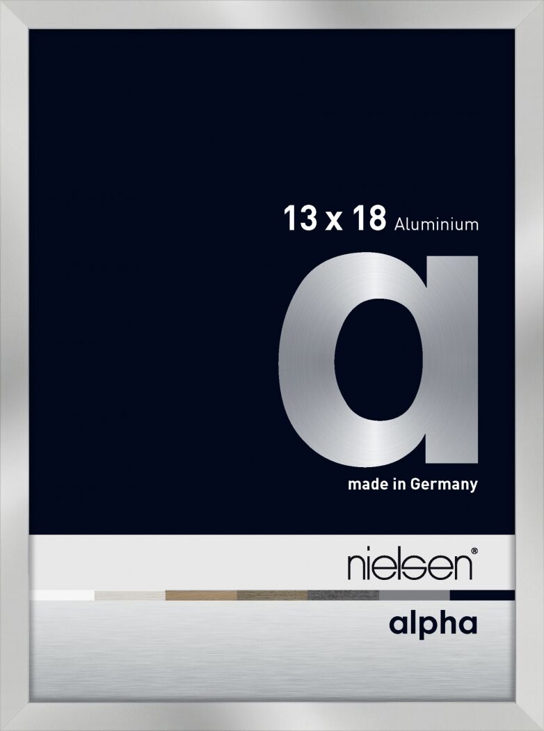 Nielsen Alpha Silber 13x18cm 1632003
