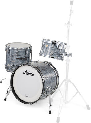 Ludwig Legacy Mahogany Jazz. Blue Oy. Vintage Blue Oyster