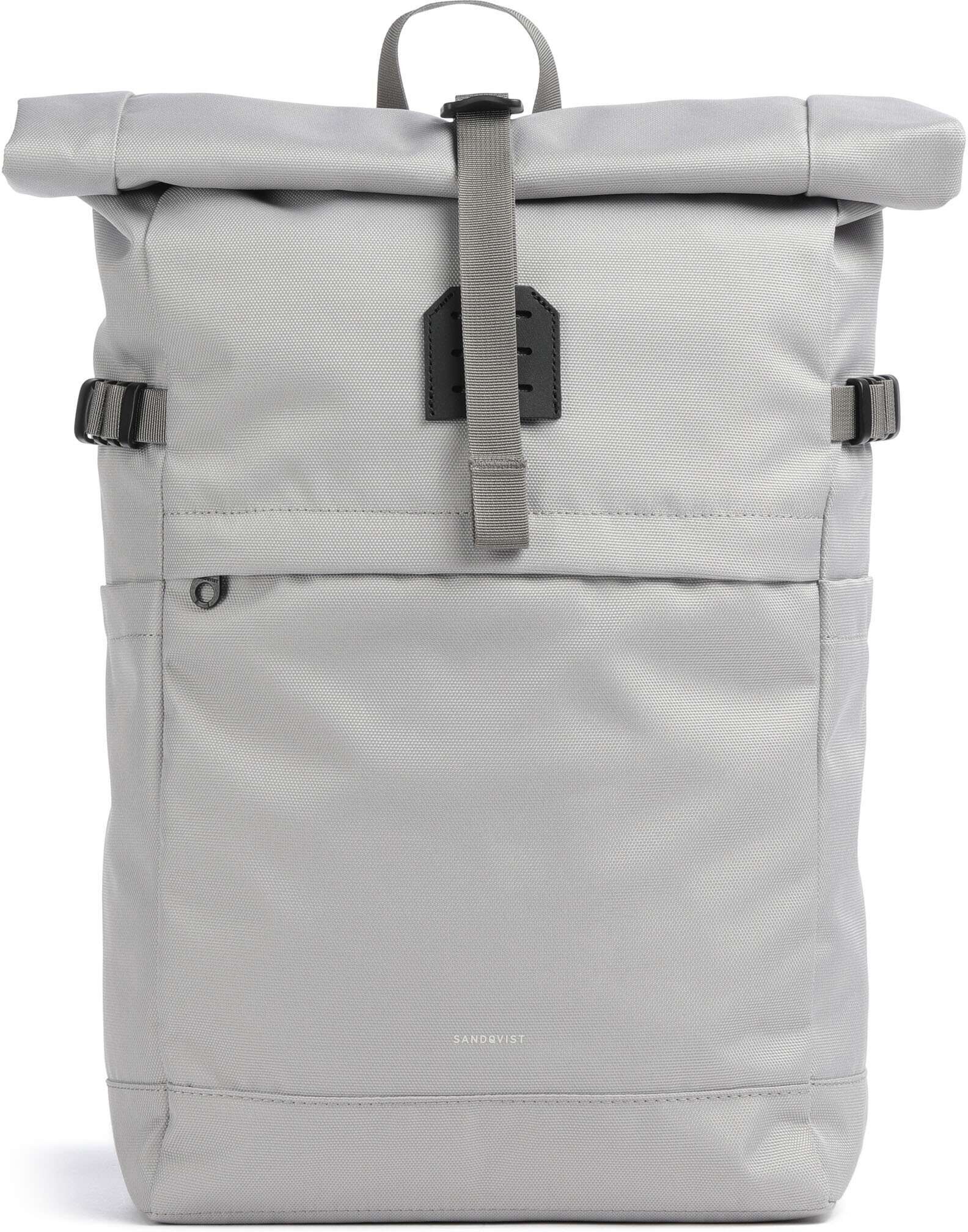 Sandqvist Icon M Rolltop Rucksack, grau