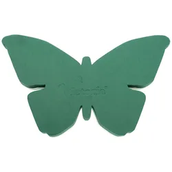 Creativery Nass Steckschaum Schmetterling 50x30x6cm Frischblumen Blumen Steckmasse Steckschwamm Blumensteckschaum Groß Floristikbedarf Zubehör Frühlingsdeko Grün