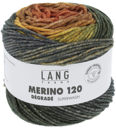 Lang Yarns Wolle Merino 120 Dégradé