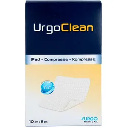 Urgoclean Kompresse 6x10cm 16 ST