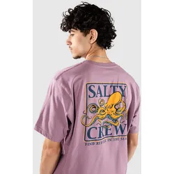 Salty Crew Ink Slinger Standard T-Shirt berry Gr. XL