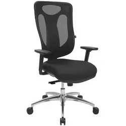 Topstar Bürostuhl »Net Pro 100« mit Armlehnen silber