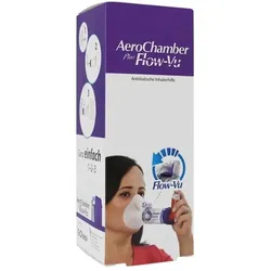 Aerochamber klein Maske ab 5 Jahre lila