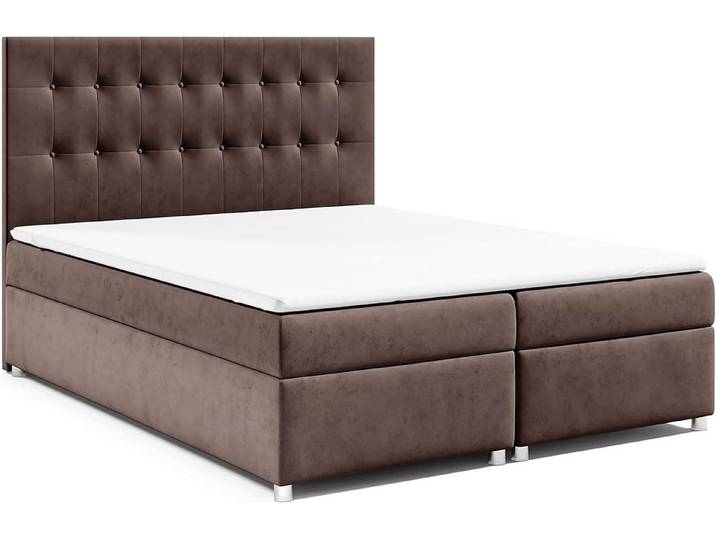 Best for Home Boxspringbett Trinity K-6 mit Stauraum & 7-Zonen Komfort – modern (Schlafzimmer-Set / Boxspringbett, 140x200 160x200 180x200 200x200 cm), Handwerksqualität, TOP Preis-Leistungs-Verhältnis