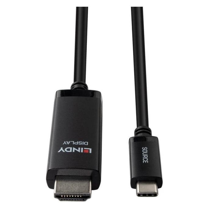 Lindy 5M USB TP-C HDMI 8K60 ADPT CBL (5 m) (43436)