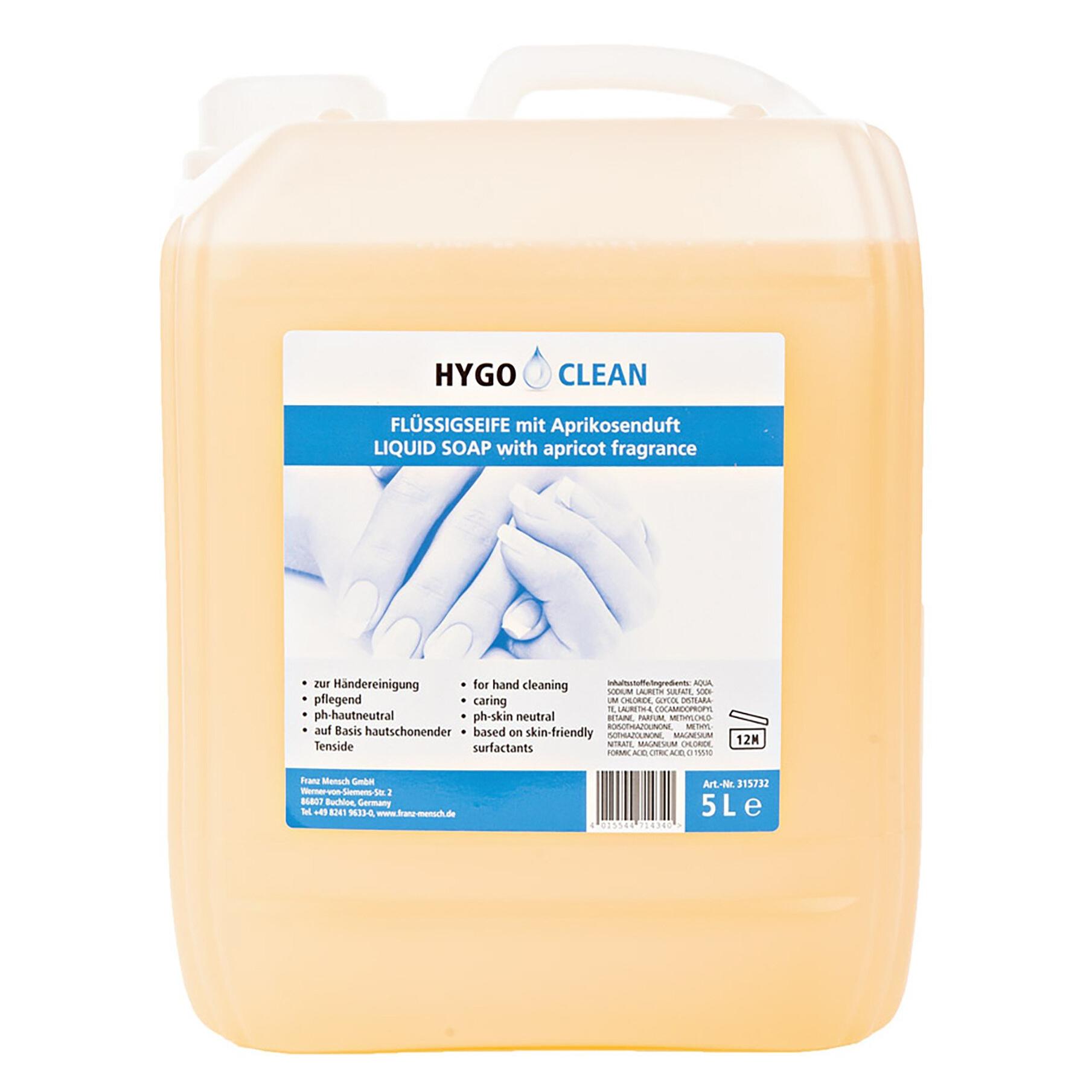 Hygoclean Flüssigseife Apricot (Flüssigseife, 5000 ml) (315732)