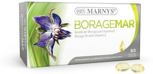Marnys Boragemar Borage Oil 60 capsules x 500 mg