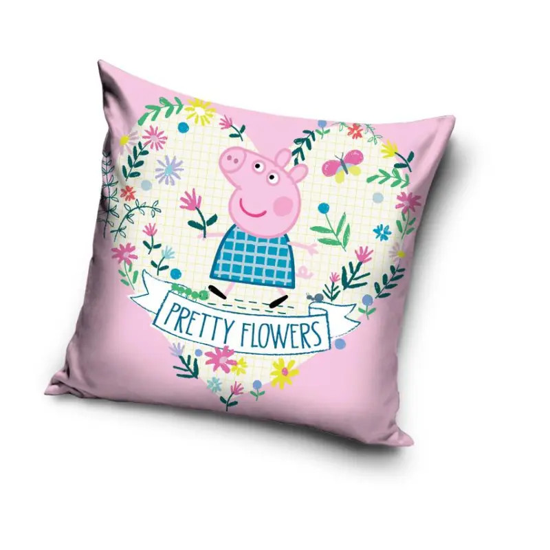 Peppa Pig sierkussen Flowers 40 x 40 cm