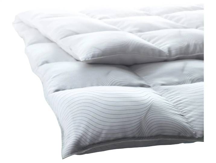 Sommerduvet Eider Superlight Alpha Billerbeck / Farbe: Weiss / Material: