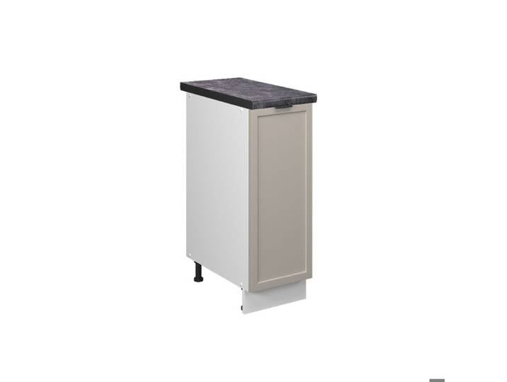 Meuble de cuisine Fame-Line 30cm PT Anthracite GrisBeige/Blanc Vicco 50286